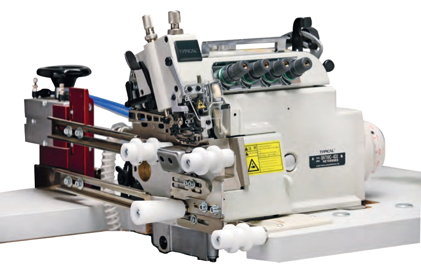 TYPICAL GN 799C 4D3 4 İplik Trans. İp. Kesicili Havalı Yaka Ribana Yaka Takma Overloğu