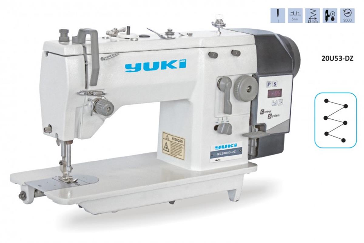 YUKİ 20U63-DZ Zikzak Makinesi 12mm