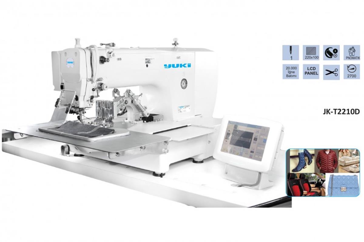 YUKİ JK-T2210D Şekil Dikiş Makinesi (İşleme) 220X100