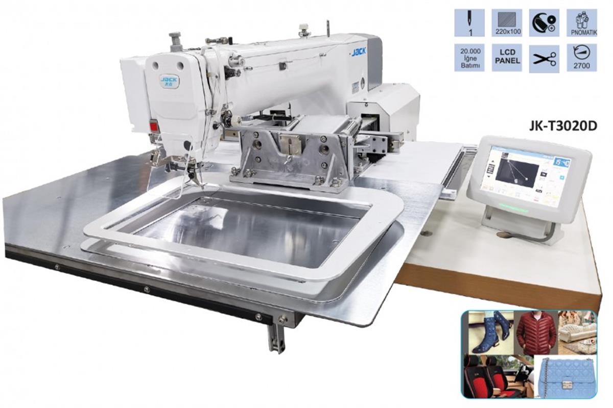 YUKİ JK-T3020D Şekil Dikiş Makinesi (İşleme) 300X200