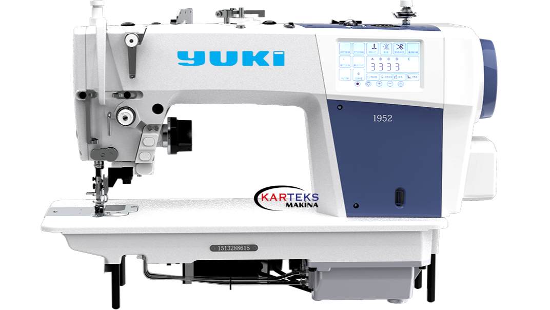 YUKİ YK-8700D-4 Düz Kenar Bıçaklı Makine İplik Kesicili