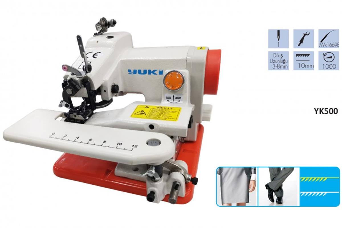 YUKİ YK500 Gizli Etek Baskı Makinesi (Mini)