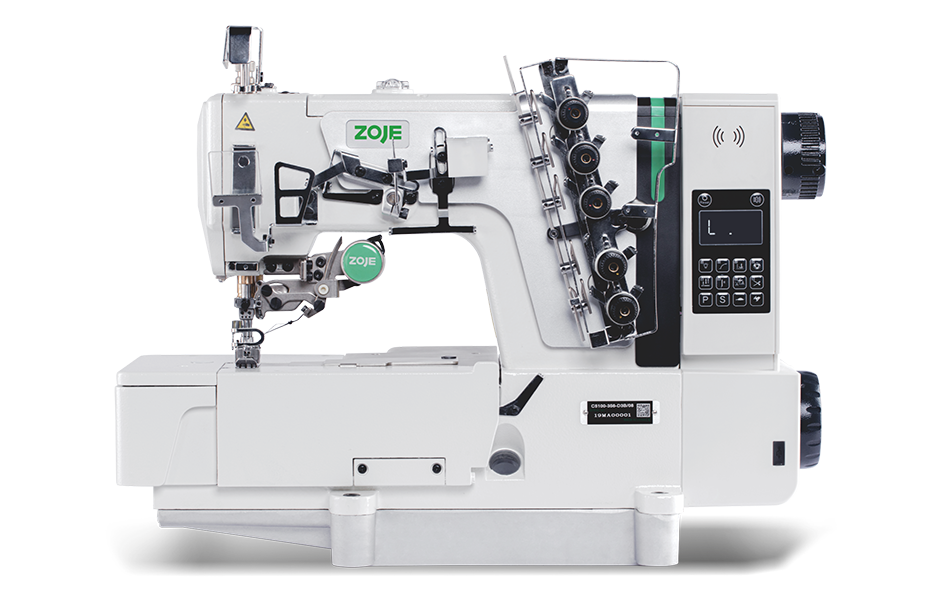 ZOJE Green Seri Servo Motorlu Lcd Ekran İplik Kesmeli Etek Reçme (Elektrikli) Step Motorlu İplik Kesme +Ayak Kaldırma