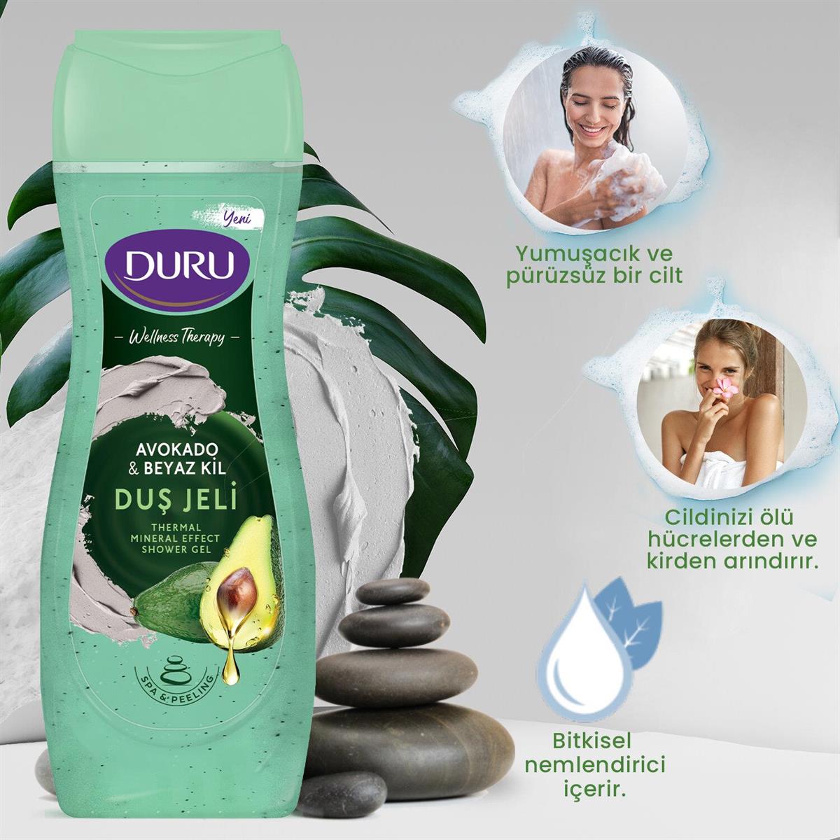 Duru Duş Jeli W.Ther.Avokado&Kil 450ml