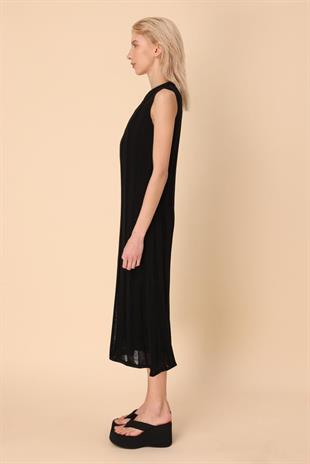 Annet Ajurlu Midi Elbise 2679-0025 T1-F-K5