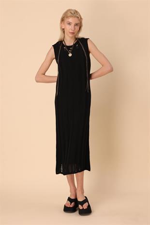 Annet Ajurlu Midi Elbise 2679-0025 T1-F-K5
