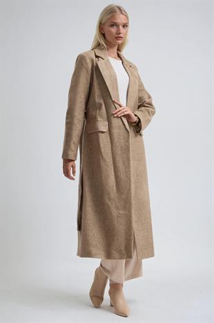 Kuşaklı Dokulu Kaşe Kaban 7122