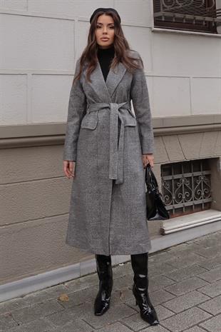 Kuşaklı Dokulu Kaşe Kaban 7122
