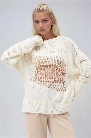 Mihaela Oversize Ajurlu Kazak1216-02 R3-A-K5