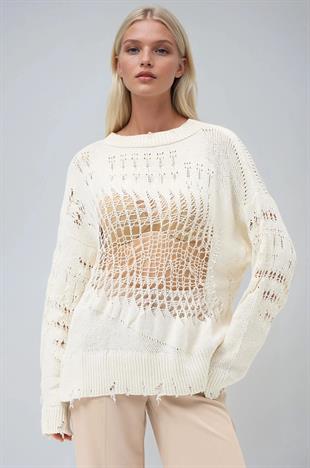 Mihaela Oversize Ajurlu Kazak1216-02 R3-A-K5