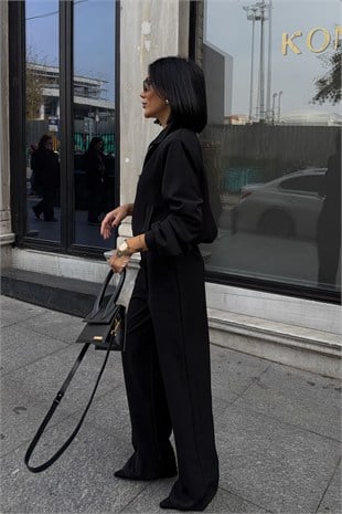 Nora Vatkalı Ceketli Pantolon Takım   10378