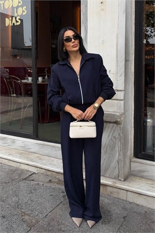 Nora Vatkalı Ceketli Pantolon Takım   10378