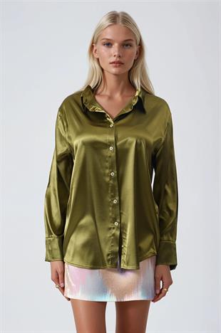 Premium Saten Gömlek 3438 R11-G-K2