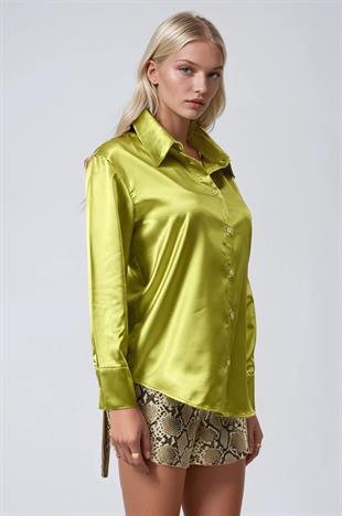 Premium Saten Gömlek 3438 R11-G-K2