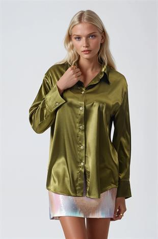 Premium Saten Gömlek 3438 R11-G-K2