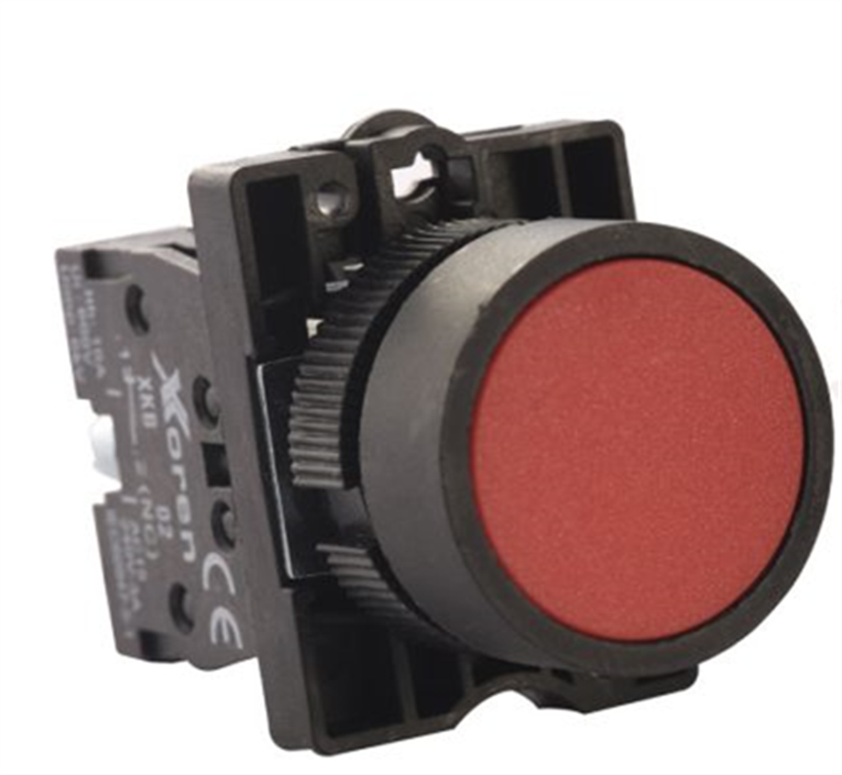 22MM KONTAKLI YAYLI BUTON KIRMIZI 1NC (XYB-K-01)
