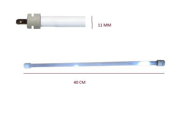 40CM QUARTZ CAM BORULU REZİSTANS 11MM