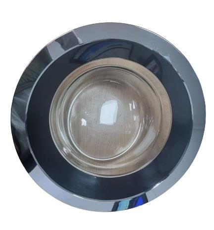 BEKO ÇAM. YIK. MAK. ÖN KAPAK KOMPLE 10KĞ (PIANOBLACK + KROM) (2429800300)