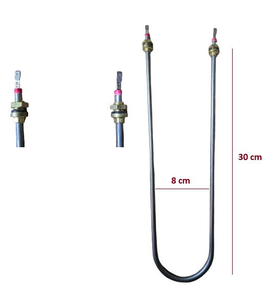 BENMARİ REZİSTANSI U TİPİ DÜZ 1000W 30CM