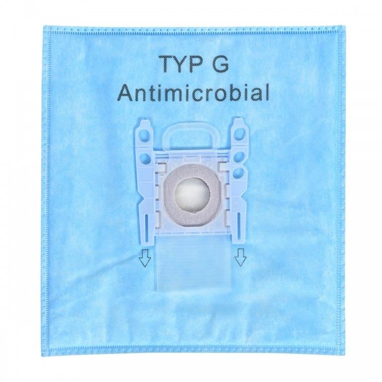 BOSCH SÜPÜRGE TORBASI G TİPİ 5 KATLI PİLELİ SENTETİK ANTİMİCROBİAL 4 ' LÜ