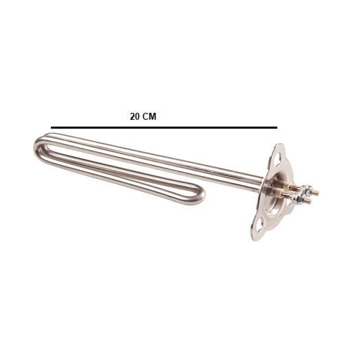BYM REZİSTANS 2000W 20CM 220V MİNİK ÜÇGEN FLANŞ BARDAK