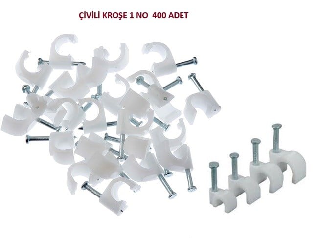 ÇİVİLİ KROŞE 1 NO (100 LÜ PAKET) (4 ADET)
