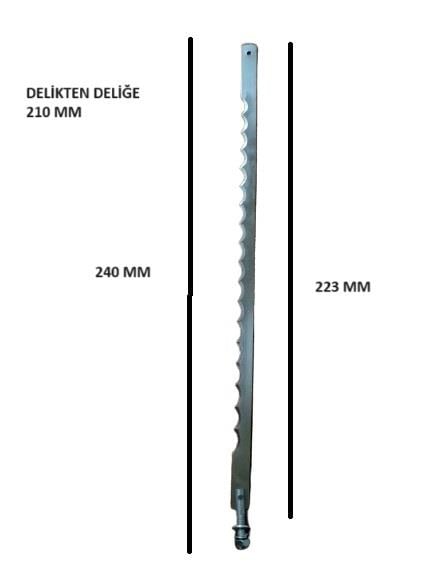 EKMEK DİLİMLEME MAKİNESİ BIÇAK PİMLİ 22,3CM