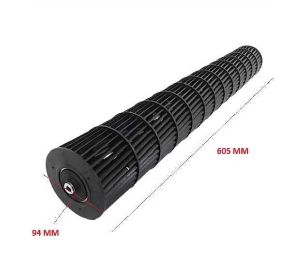 FAN PERVANESİ CROSS AİRFEL 9/12 BTU 605*94 mm
