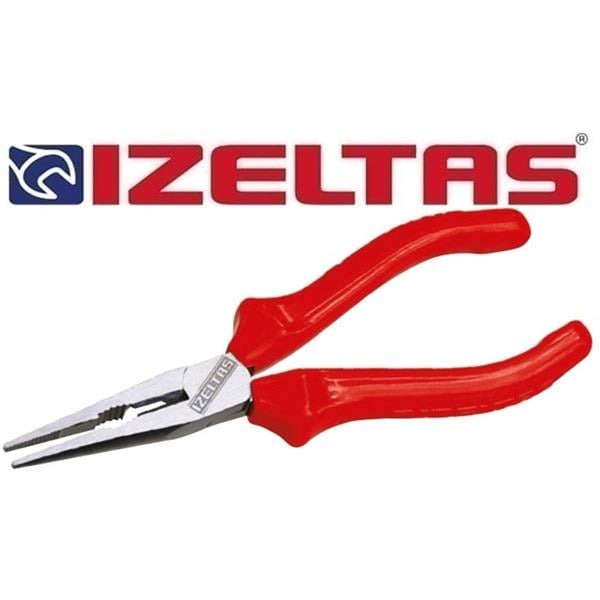 İZELTAŞ 140 MM UZUN KARGABURUN DÜZ UÇLU OPAK 