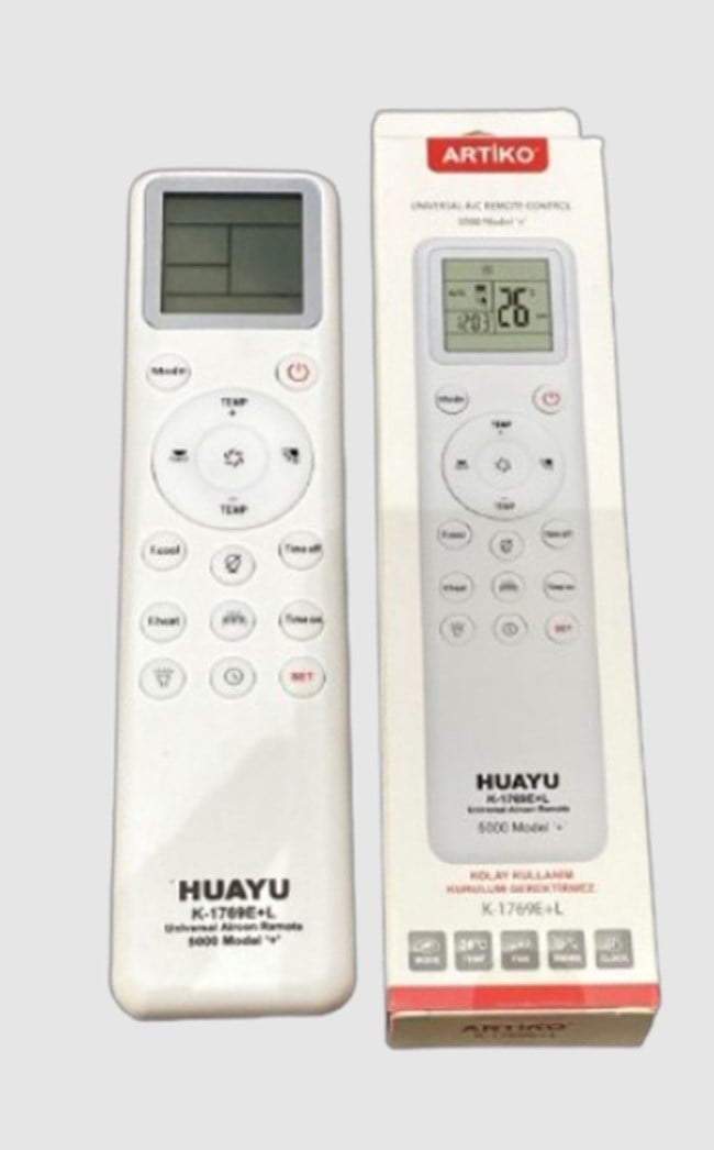 KLİMA KUMANDASI AKILLI HUAYU K-1769E+L
