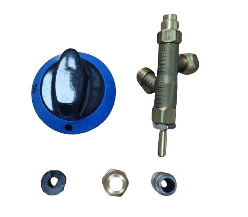 ÖZGÜR MAGNET VENTİLLİ MUSLUK 65 MBAR 17.02 PİLOTSUZ (TAKIM)