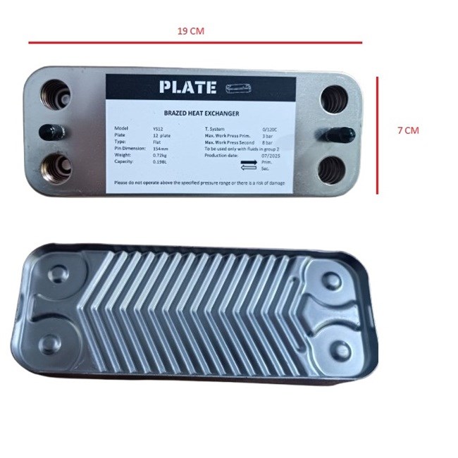 PLAKALI EŞANJÖR ALARKO YENİ SERENA-VİESMAN-ECA 12 (154MM)