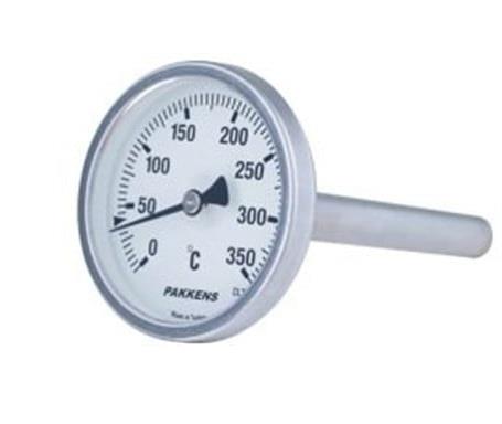 Q63MM TERMOMETRE 0-350 C DALDIRMA BOY 10CM PAKKENS