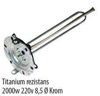 REZİSTANS TERMİSİFON TİTANYUM 2000W 42CM 8,5MM G-4 TAKIM