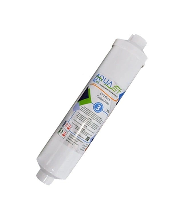 ROBY 12'' İNLİNE KAPALI KASA NSF GAC KARBON FİLTRE 3626 3NO ÇUBUKLU