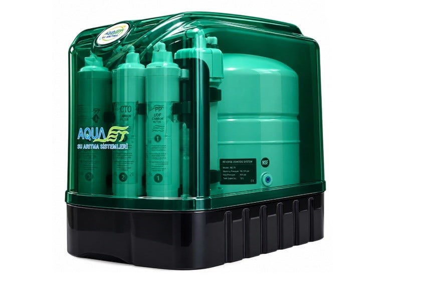 RT-V105 AQUASET SMİLE PLUS POMPASIZ SU ARITMA CİHAZI 12 LT