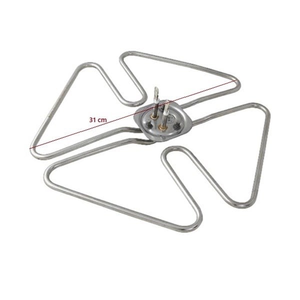 SEMAVER REZİSTANSI KELEBEK 2750W 28*28 CM 6,5 MM CR-Nİ