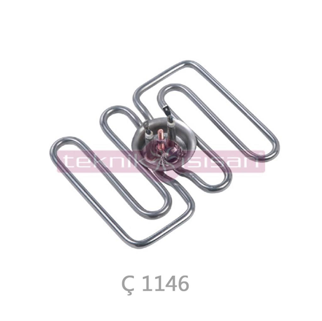 SEMAVER REZİSTANSI YUVARLAK FLANŞ 3200W 19X17 CM