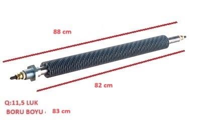SERPANTİN REZİSTANS DÜZ 82 CM 220V Q:11,5MM