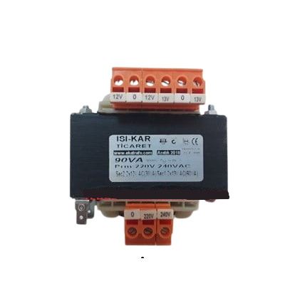 TRAFO 90VA 220V (2*12 - 2*13) KLEMENSLİ