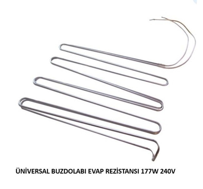 ÜNİVERSAL BUZDOLABI EVAP REZİSTANSI 177W 240V