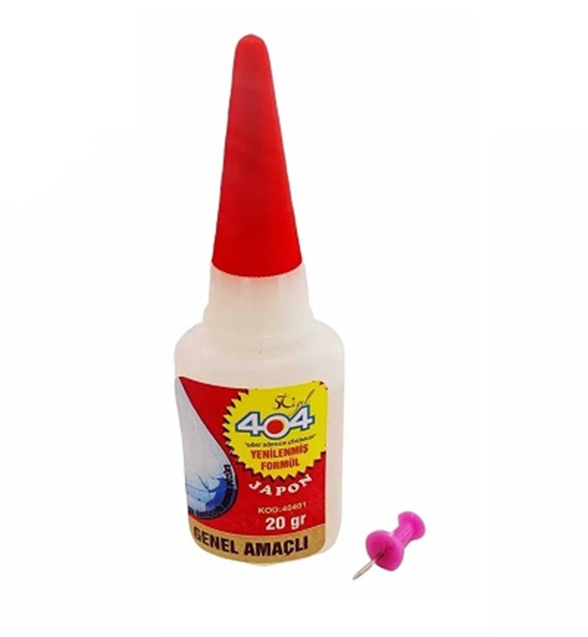 YAPIŞTIRICI 404 JAPON 20 GR.
