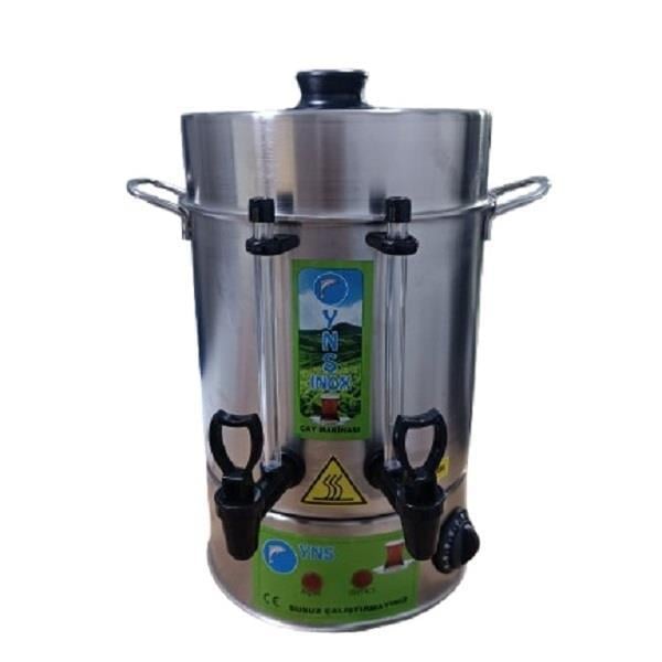 YNS INOX ELEKTRİKLİ ÇAY SEMAVERİ 120 BARDAK