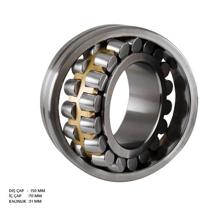 ZWZ RULMAN 22314 CA/C3W33 70X150X51