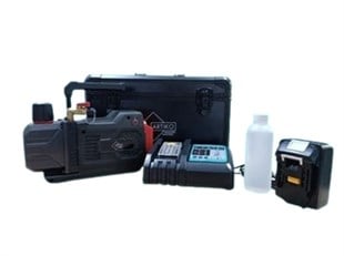ARTİKO VAKUM POMPA ŞARJLI 2VI-1DLİ 2CFM DC18V 200W TEK AKÜLÜ (ÇANTALI)