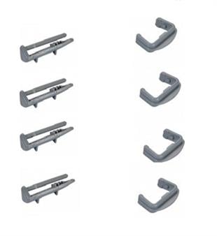 BULAŞIK MAKİNASI SEPET RAY PİMİ 4 ADET ÖN 4 ADET ARKA PİM