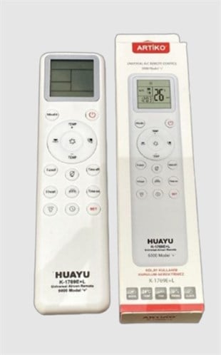 KLİMA KUMANDASI AKILLI HUAYU K-1769E+L