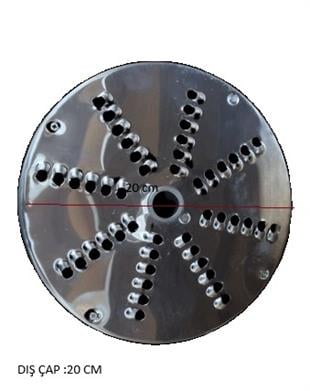 MATEKA SEBZE DOĞRAMA RENDE BIÇAĞI 7 MM