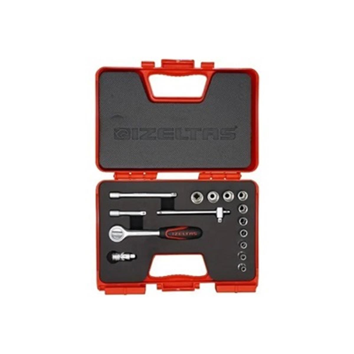 15'Lİ 1/4” KARBÜRATÖR LOKMA TAKIMI 1107006015