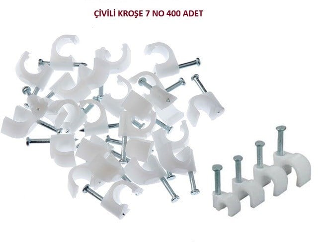 400 ADET ÇİVİLİ KROŞE 7 NO